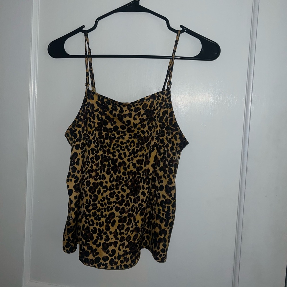 Kendall & Kylie Cheetah Print Tank